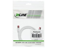 InLine Patch kabelis Cat.6, S/FTP (PiMf), 250MHz, baltos spalvos – 2m