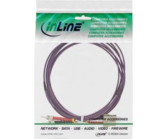 InLine Pluoštas Patchcord SC / ST, 50 / 125μm, OM4 2m (82502P)