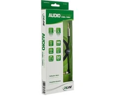 „Kabelis InLine“ lizdas 3,5 mm – 3,5 mm lizdas 3 m sidabro (99223)