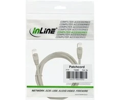 Intos InLine CAT5e F / UTP tinklo kabelis, 30 m, pilkas