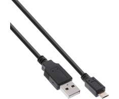 Intos InLine 2,0 m greito įkrovimo USB 2.0 A - Micro-B laidas
