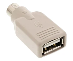 USB 2.0 į PS/2 adapteris iš „Inline“, skirtas klaviatūrai arba pelei