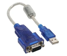 USB adapteris InLine USB - RS- 232 Mėlyna (33304D)