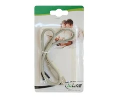 Intos USB skambutis - USB inc., 0.4m, Balta (33440A)