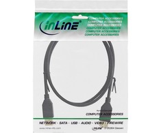 Inline USB 2.0 prailgintuvas, auksiniais kontaktais - 0,5 m