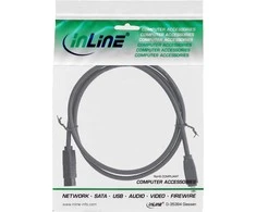 InLine Firewire 9-pin - Firewire 4-pin, 1m, Juodas (34901)