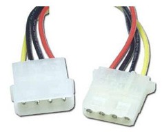 InLine ventiliatoriaus laido prailginimas PWM - 0,3m