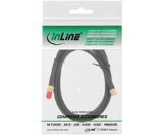 InLine Anana (F) 1m juoda (40861)