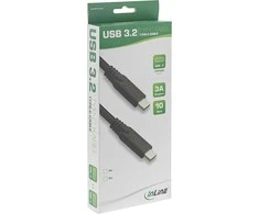 Kabelis USB InLine USB-C - USB-C 5 m Juodas (35705A)
