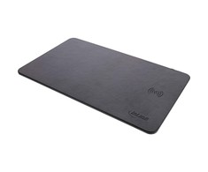 Kilimėlis InLine® Mouse pad, wireless charging, 370x225x7mm, juodas