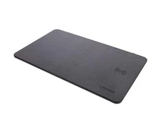 Kilimėlis InLine® Mouse pad, wireless charging, 370x225x7mm, juodas