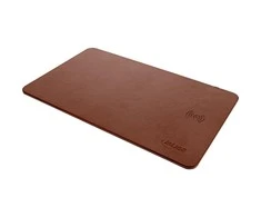 InLine® pelės kilimėlis, bevielis įkrovimas, 370x225x7mm, ruda