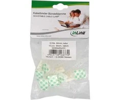 InLine bundle clamp set 10 pieces 64mm – natural