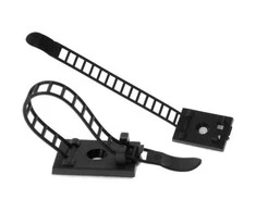 InLine Cable Clamp Set 10 Pieces 94mm - juodos spalvos