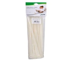 Organizacija InLine Clip juosta Balta 100 vienetų (59974C)