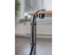 Organizacija InLine ® Savarankiškas uždarymas Vejimasis, juodas, 25mm skersmens, 2m
