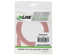 InLine Patch kabelis Cat.6A, S/FTP (PiMf), 500MHz, raudonos spalvos - 5m