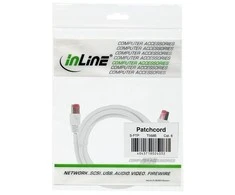 InLine Patch kabelis Cat.6, S/FTP (PiMf), 250MHz, baltos spalvos - 5m