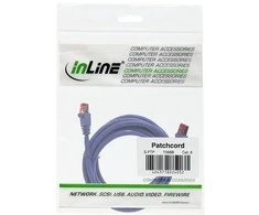 InLine patch cable Cat.6, S/FTP (PiMf), 250MHz, violetinė - 5m