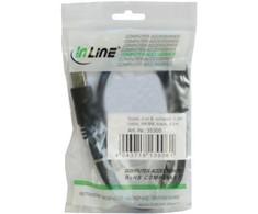 Inline 35350 USB kabelis USB 3.0 kištukas A / B kištukas 5m juodas