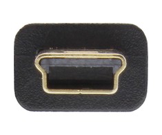 USB kabelis InLine USB-A - miniUSB 5 m Juodas (31850P)