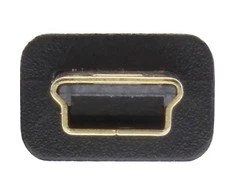 USB kabelis InLine USB-A - miniUSB 5 m Juodas (31850P)