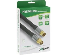 Kabelis InLine Otena 10m pilka (69210)