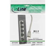 InLine Splitter ISDN 5x RJ45 Moteris 15cm kabelis su terminalais rezistoriais (69935)