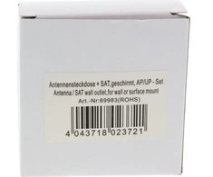 InLine antenos lizdas, apsaugotas AP / UP, nustatytas - 69983