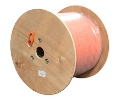 InLine S / FTP instaliacijos kabelis, PIMF, 7a Cat.7a, AWG23, 1200MHz, Halogenas Free, Oranžinis, 500M (70500I)