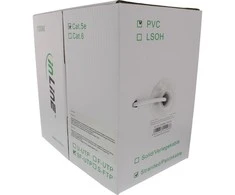 InLine SF / UTP tinklo pataisos laidas, Cat.5E, AWG26, CCA, PVC, balta, 100 m (72099W)