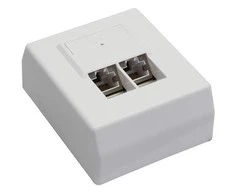 InLine Nest 2x RJ45, balta (74202)