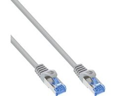 InLine ® 6A, S / FTP, TPE lankstus, pilkas, 2m