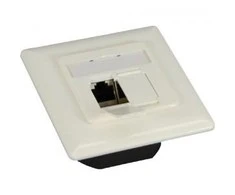 InLine 6, 2x RJ45 moterys, baltos (75602H)