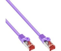 InLine Komutacinis kabelis S/FTP PiMF Cat.6 PVC vario violetinis 7,5m - 76407P