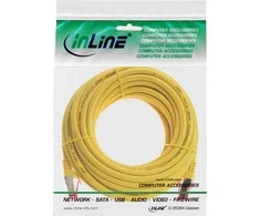 InLine Pečkordas S / FTP, PIMF, 6 kat., PVC, geltonas 7,5m (76407Y)