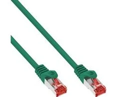InLine Patchcord S / FTP, PiMF, Cat.6, 250MHz, PVC, CCA, žalia 10m (76110G)