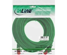 InLine Patchcord S / FTP, PIMF, 6 kat., PVC, žalia 40m (76440G)