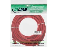 InLine Pečkordas S / FTP, PIMF, 6 kat., PVC, raudonas 50m (76455R)