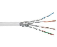 InLine 1000 Mbps RJ45 baltas 100m (76499W) tinklo kabelis