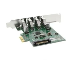 InLine PCIe 2.0 x1 valdiklis – 4x USB 3.0 (76661C)