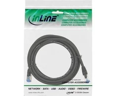 InLine Lovos kabelis S / FTP PiMF Cat.6A Laisvasis juodasis 500 MHz 20m