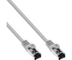 InLine ® Lankstinukas S / FTP PiMF Cat.8.1 Nemokamas halogenas 2000MHz pilkas 10m