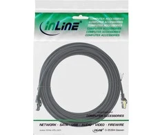 InLine INLINE Patchkabel Cat.8.1 S/FTP PiMf 2000MHz halogenfrei Kupfer juodas 10m