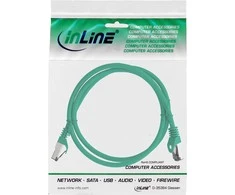 InLine ® Lankstinukas S / FTP PiMF Cat.8.1 Halogenas nemokamai 2000MHz žalia 2m