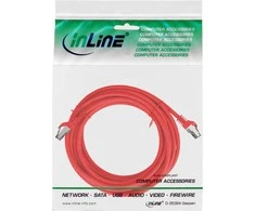InLine ® Lankstinukas S / FTP PiMF Cat.8.1 Halogenas nemokamai 2000MHz raudona 5m