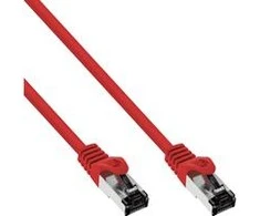 InLine ® Lankstinukas S / FTP PiMF Cat.8.1 Halogenas nemokamai 2000MHz raudona 15m