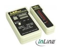 InLine BNC / RJ11 / RJ45 (79998) tinklo kabelių testeris