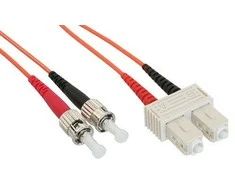 InLine Fotooptinis Patchcord SC / ST, 50 / 125μm, OM2, 15m (82515)