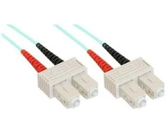 InLine Fiber Optic Patchcord SC/SC, 50/125 µm, OM3 10m (83510O)